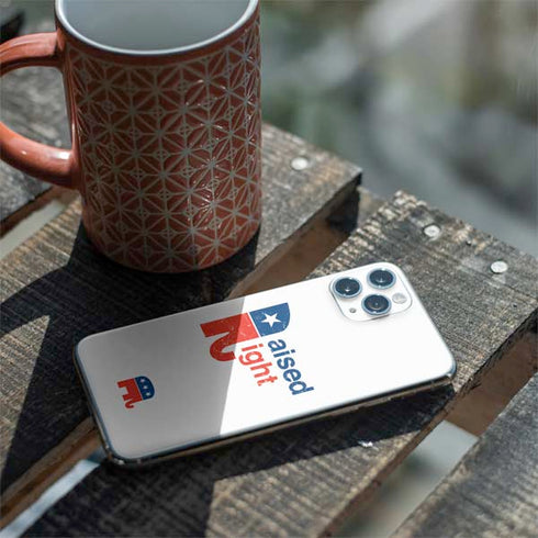 Raised Right iPhone 11 Pro Skin